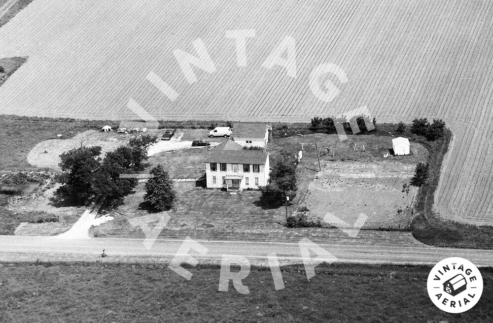 Vintage Aerial Missouri Knox County 1992 8DKN6