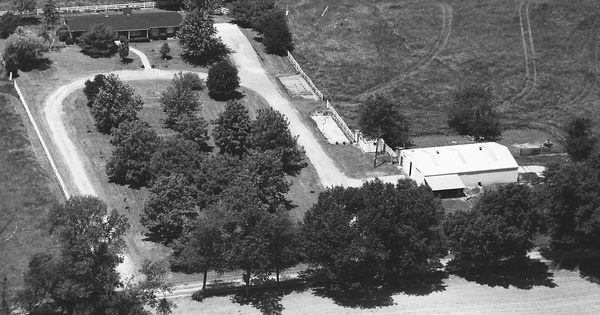 Vintage Aerial photo from 1994 in Washington County, IL