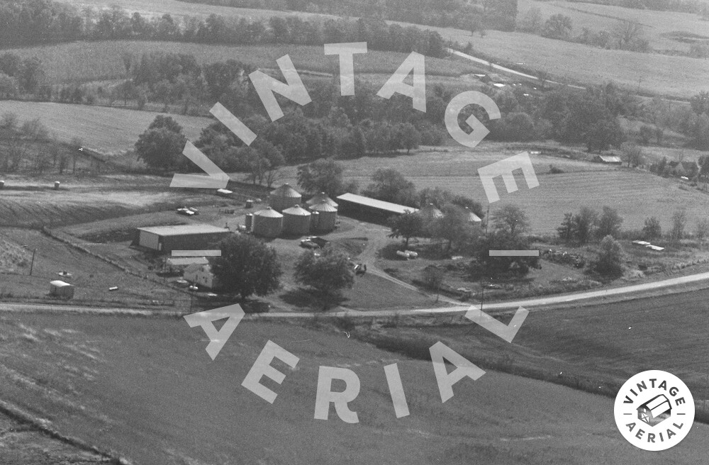 Vintage Aerial Missouri Gentry County 1981 1DGE3