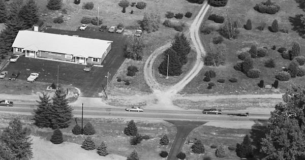 Vintage Aerial photo from 1980 in Jefferson County, IL