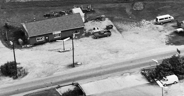 Vintage Aerial photo from 1992 in Clinton County, OH