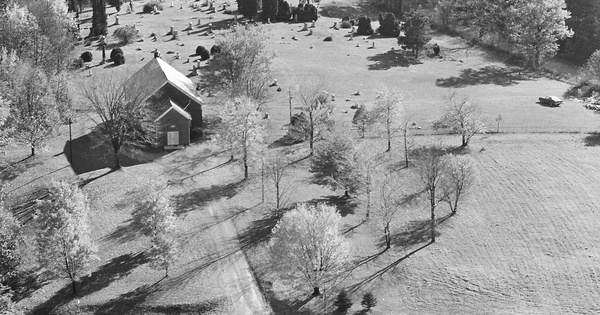 Vintage Aerial photo from 1980 in Harrison County, OH