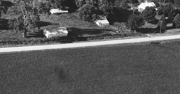 Vintage Aerial photo from 1993 in Dixon County, NE