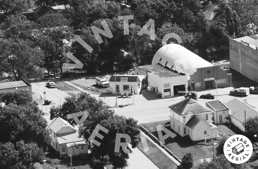 Vintage Aerial Nebraska Dakota County 1984 1EDA20