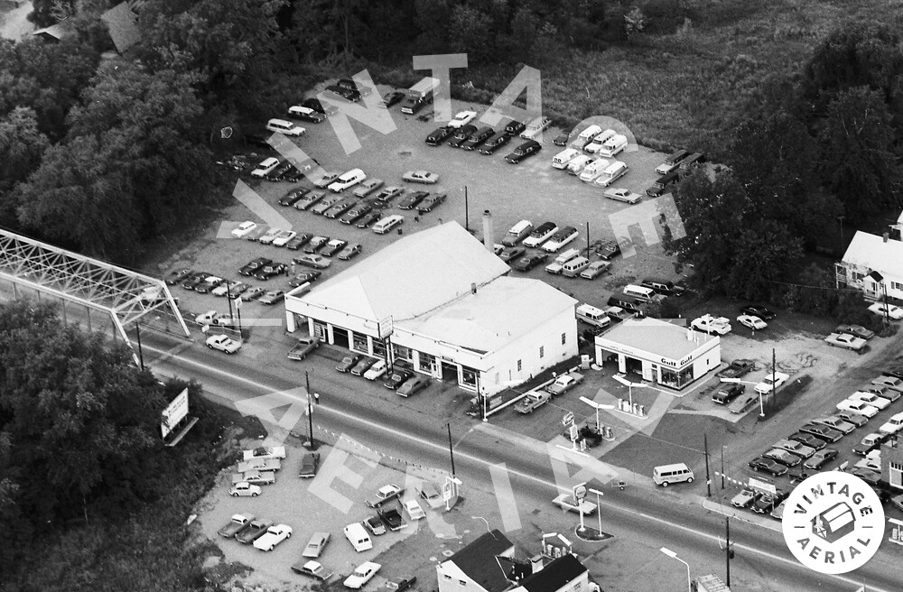 Vintage Aerial Ohio Ashland County 1971 129KAS19