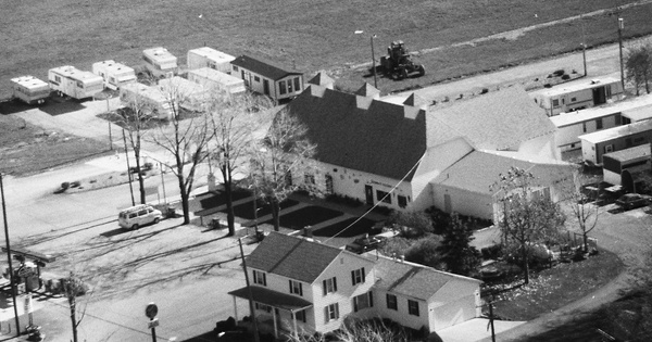 Vintage Aerial photo from 1988 in Ashtabula County, OH