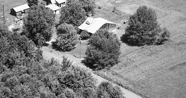 Vintage Aerial photo from 1982 in Ashtabula County, OH