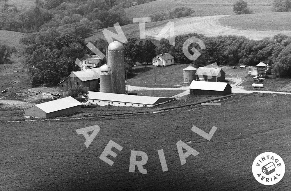 Vintage Aerial Minnesota Wabasha County 1974 22IWA12
