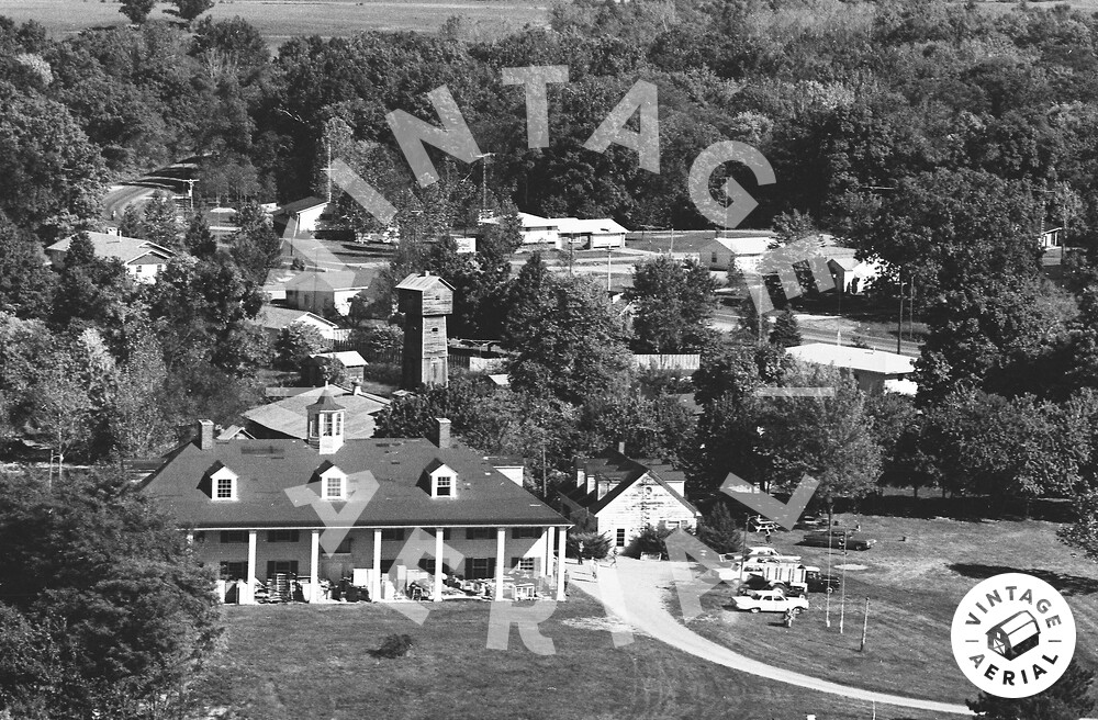 Vintage Aerial Illinois Clay County 1975 12DCL24