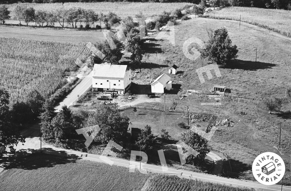 Vintage Aerial Pennsylvania Beaver County 1981 54SBE10