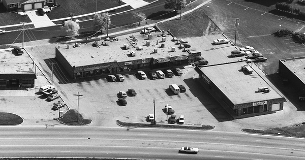 Vintage Aerial photo from 1983 in Kane County, IL