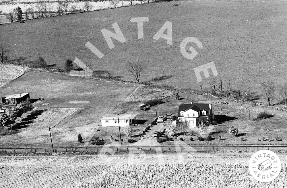 Vintage Aerial Pennsylvania Franklin County 1974 30EFR9