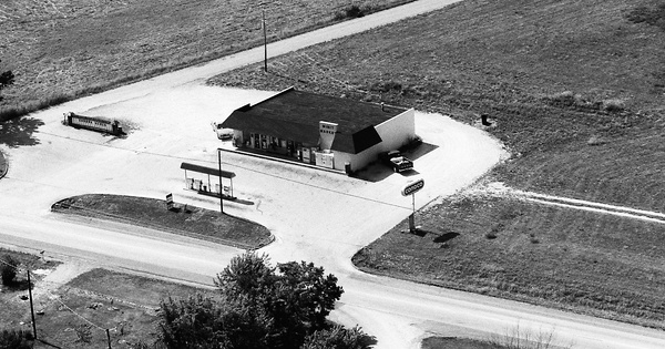 Vintage Aerial photo from 1983 in Washington County, AR