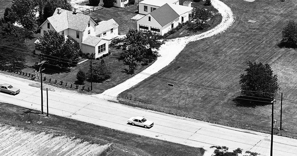 Vintage Aerial photo from -1986 in Cape May County, NJ
