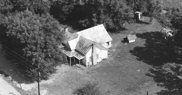 Vintage Aerial photo from 1985 in Barrow County, GA