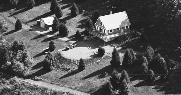 Vintage Aerial photo from 1992 in Columbia County, PA
