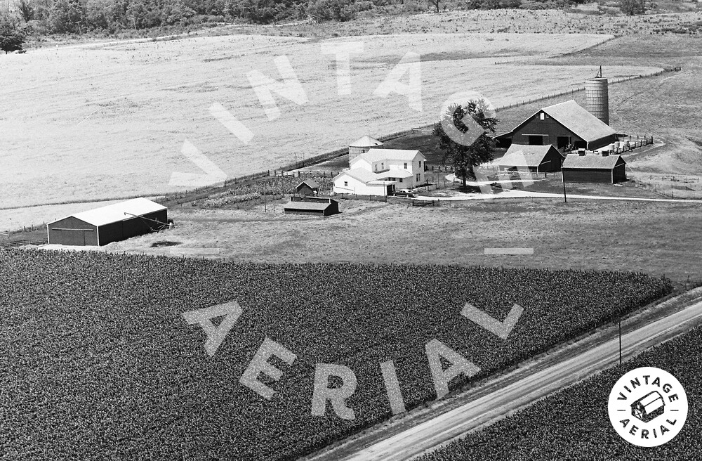 Vintage Aerial Illinois McDonough County 1970 48HMD21