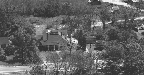 Vintage Aerial photo from 1983 in Jefferson County, GA