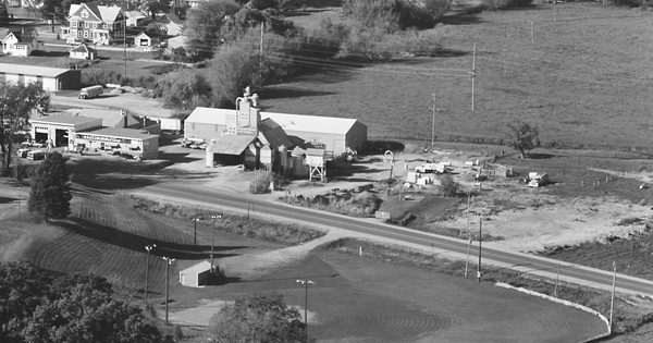 Vintage Aerial photo from 1980 in Sauk County, WI