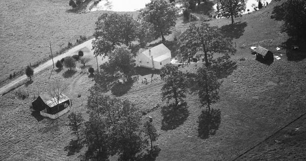 Vintage Aerial photo from 1986 in Webster County, MO
