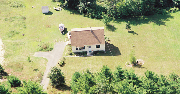 Vintage Aerial photo from 1999 in Hampden County, MA