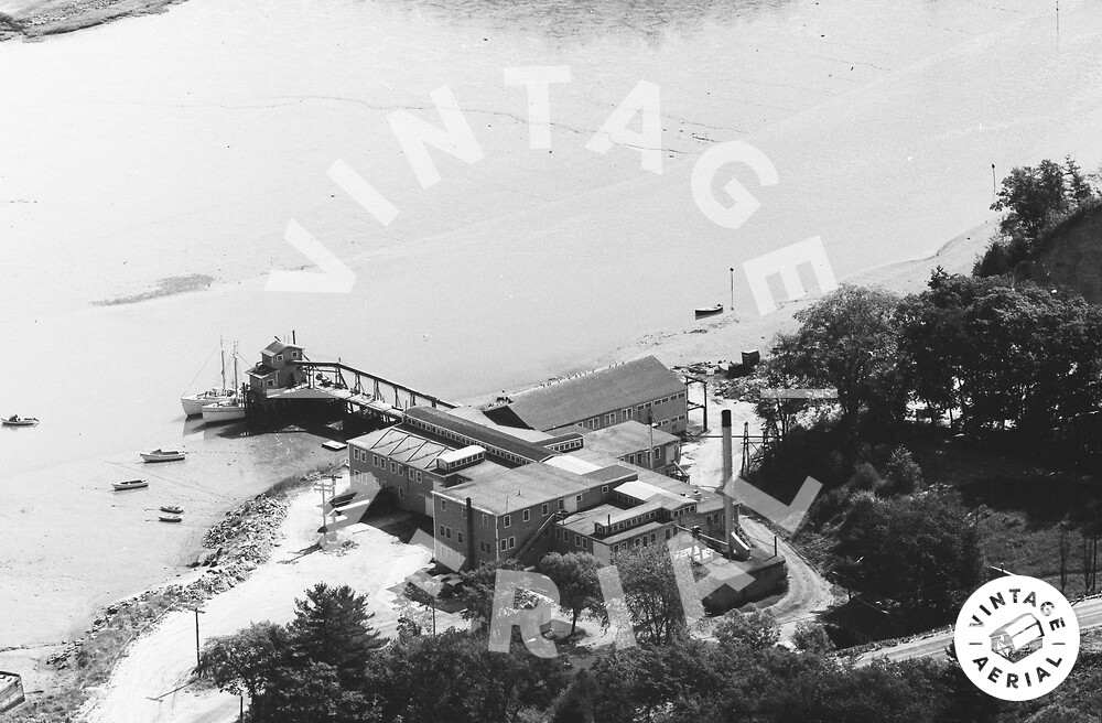 Vintage Aerial Maine Cumberland County 1966 4PCU21