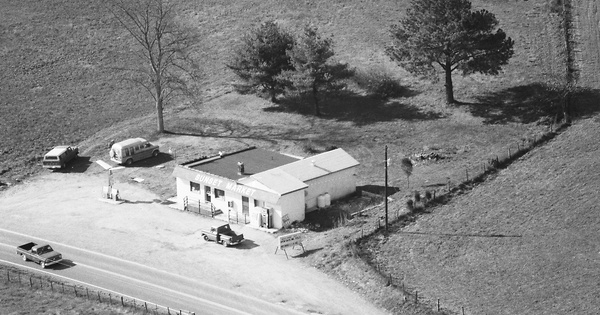 Vintage Aerial photo from 1984 in Botetourt County, VA