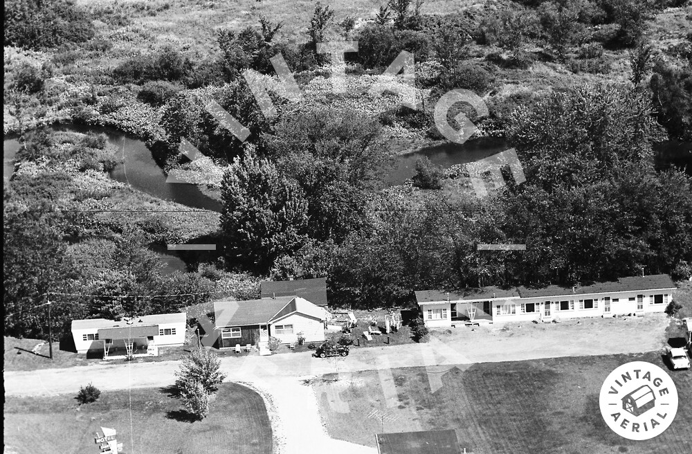 Vintage Aerial Maine Oxford County 1964 39AOX1