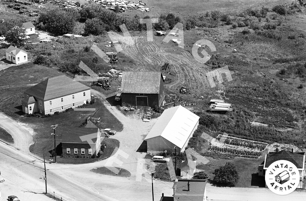 Vintage Aerial Maine Aroostook County 1965 11OAR24