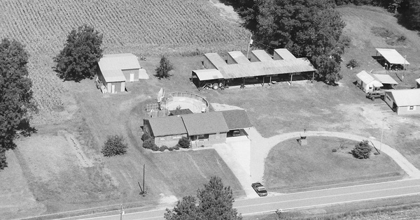 Vintage Aerial photo from 1994 in Edgecombe County, NC