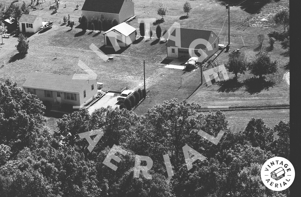 Vintage Aerial Virginia Hanover County 1983 118QHN3