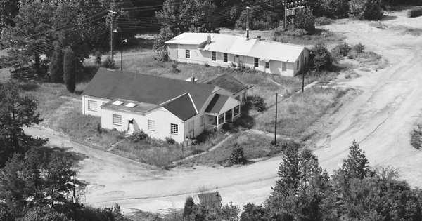 Vintage Aerial photo from 1987 in Vance County, NC