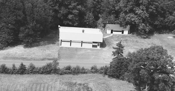 Vintage Aerial photo from 1987 in Person County, NC