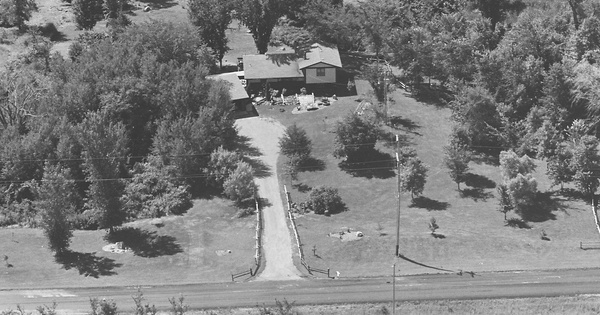 Vintage Aerial photo from 1980 in Hennepin County, MN