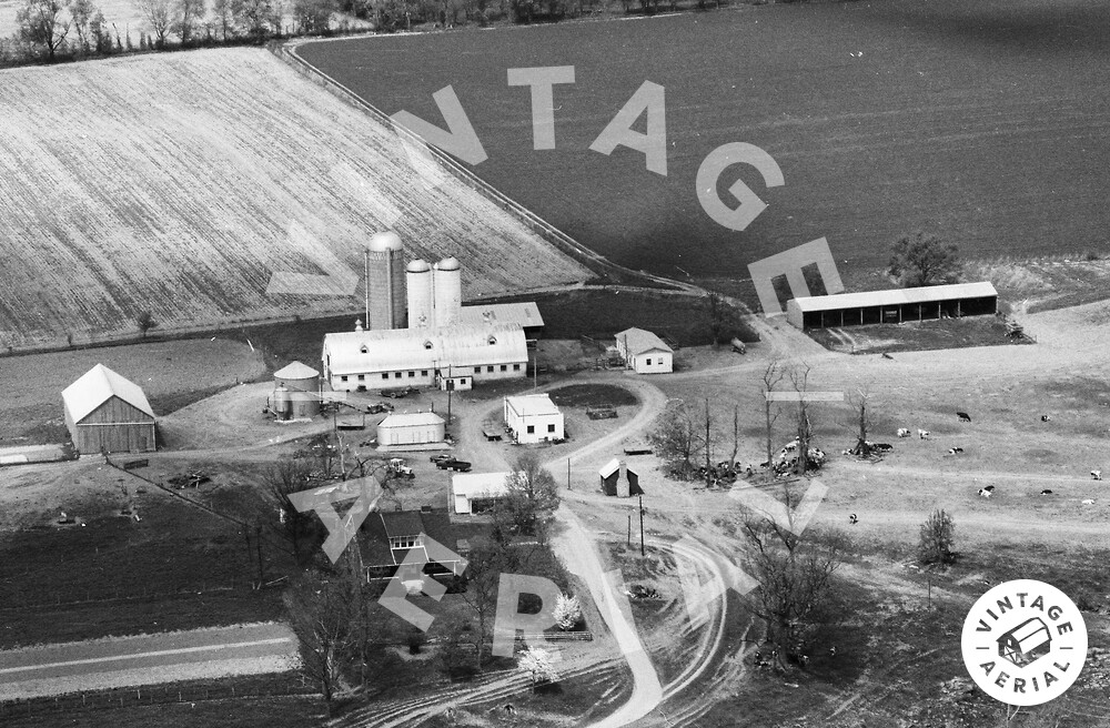 Vintage Aerial Kentucky Oldham County 1985 84BOL4