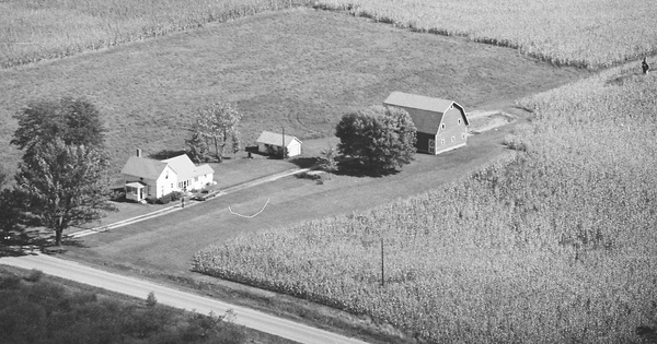 Vintage Aerial photo from 1980 in Kent County, MI