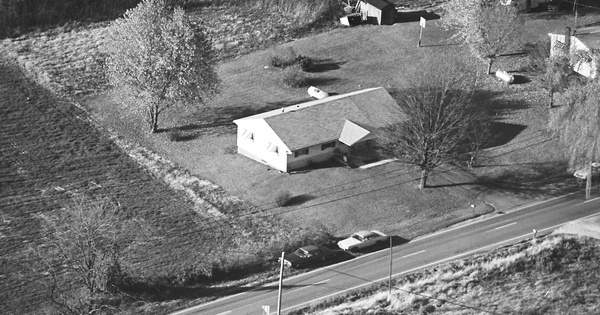 Vintage Aerial photo from 1981 in Lewis County, KY