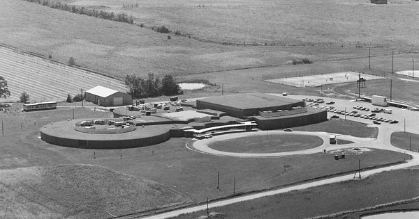 Vintage Aerial photo from 1980 in McLean County, KY