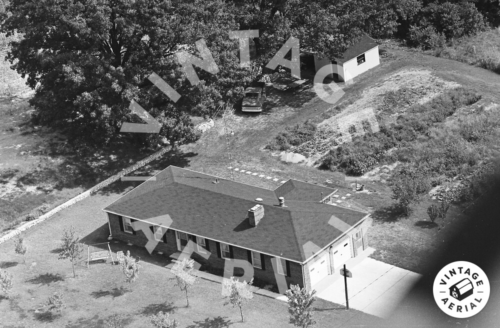 Vintage Aerial Kentucky McLean County 1980 3SMC37