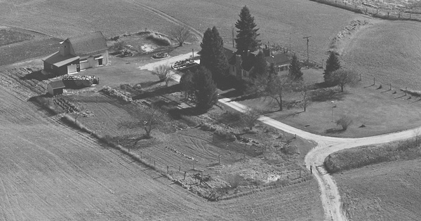 Vintage Aerial photo from 1981 in Ogemaw County, MI