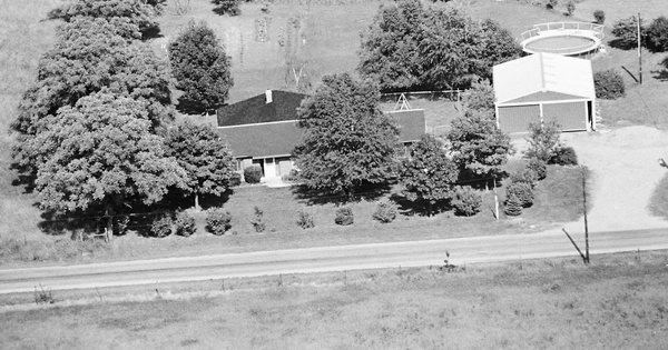 Vintage Aerial photo from 1982 in Union County, IN