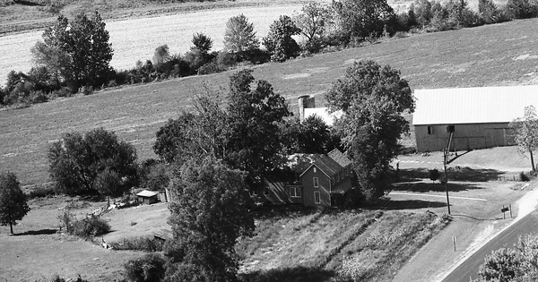 Vintage Aerial photo from 1974 in Vanderburgh County, IN