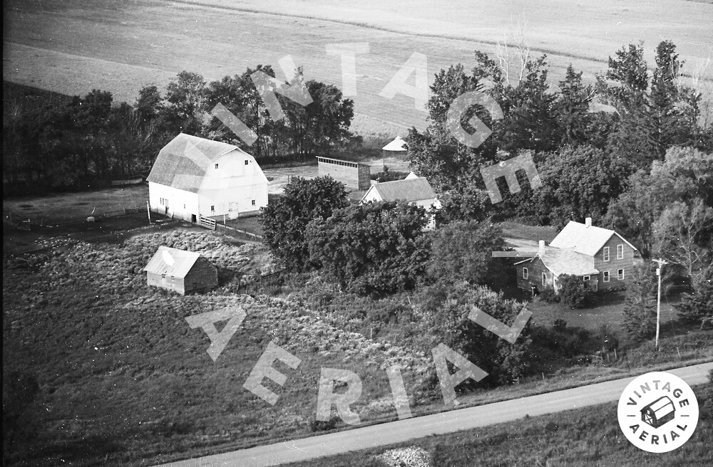 Vintage Aerial Minnesota Olmsted County 1968 7COL2