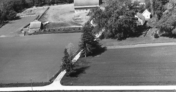 Vintage Aerial photo from 1969 in Olmsted County, MN