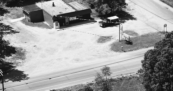 Vintage Aerial photo from 1982 in Muskegon County, MI