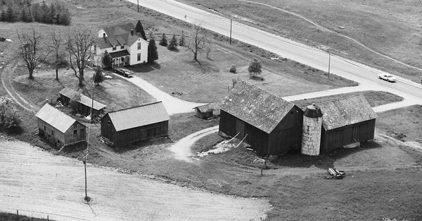Vintage Aerial photo from 1980 in Grand Traverse County, MI