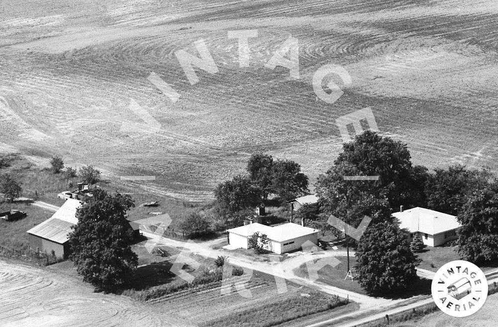 Vintage Aerial Indiana Grant County 1973 52TGR1
