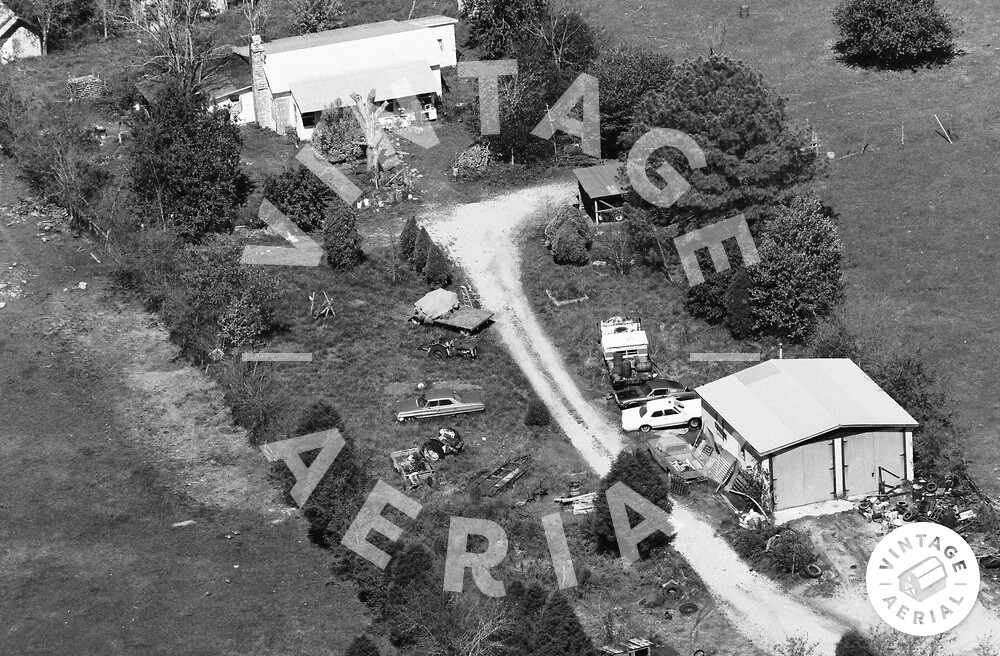 Vintage Aerial Tennessee Williamson County Pre1986 7WWM9