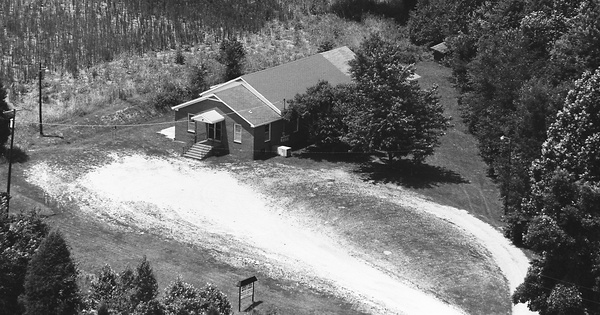 Vintage Aerial photo from 1986 in Carroll County, TN
