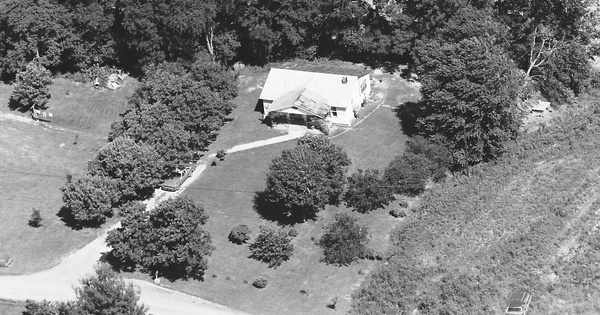 Vintage Aerial photo from 1987 in Hawkins County, TN